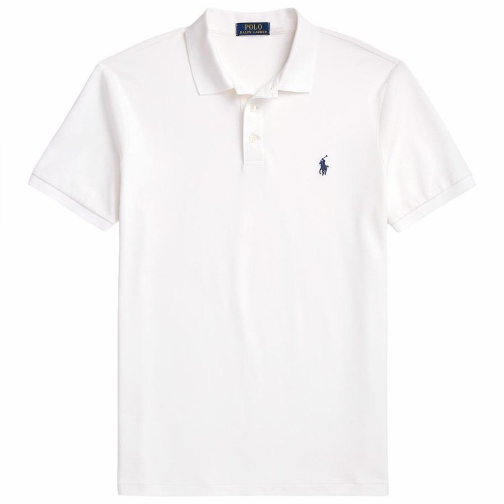 Ralph Lauren Men's Classic Fit White Polo Shirt